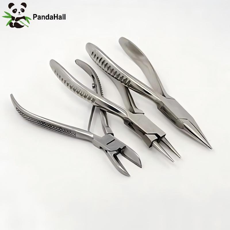 Jewelry Making Pliers Set - مجموعة من 3 قطع من كماشات