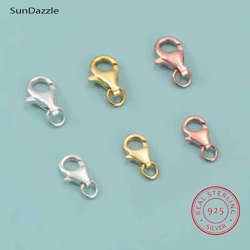 Jewelry Making Findings - 2 قطعة حقيقية حقيقية نقية الصلبة