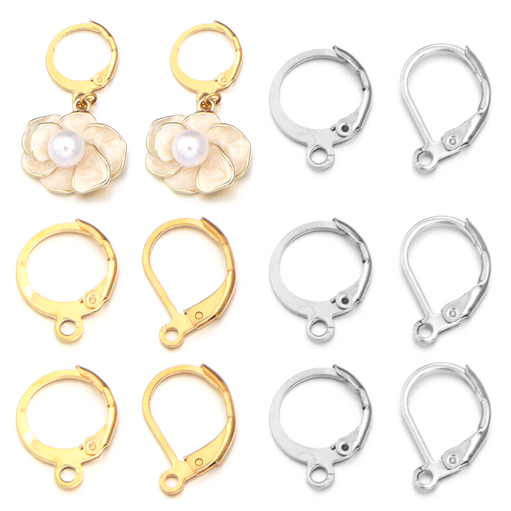Jewelry Making Findings - 20 قطعة/الوحدة الفولاذ المقاوم للصدأ الأذن