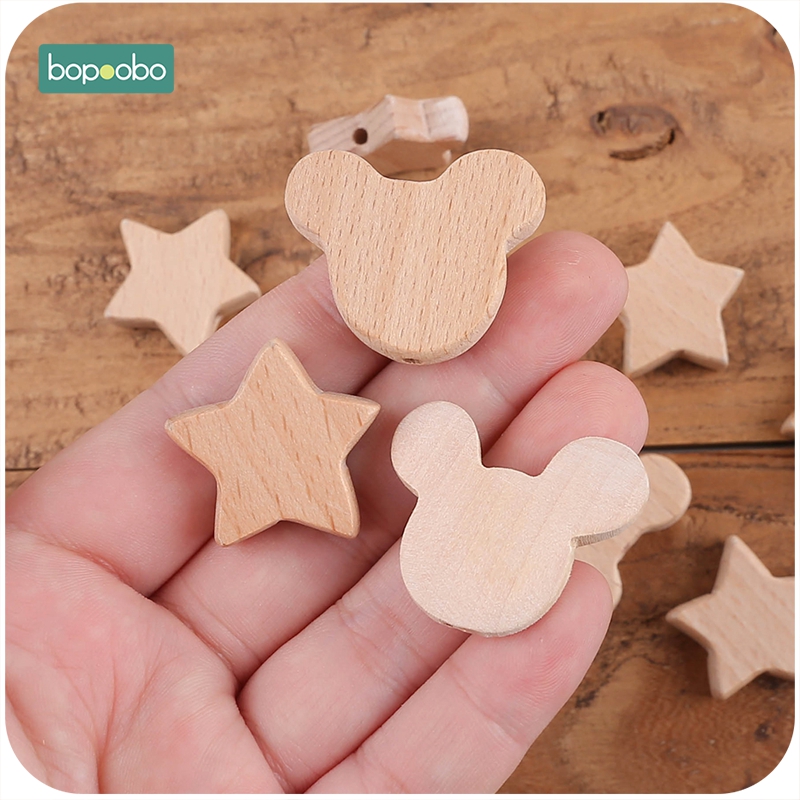Bopoobo 10 قطعة الخشب الطبيعي  - مراجعة Jewelry Making For Dummies وسعره