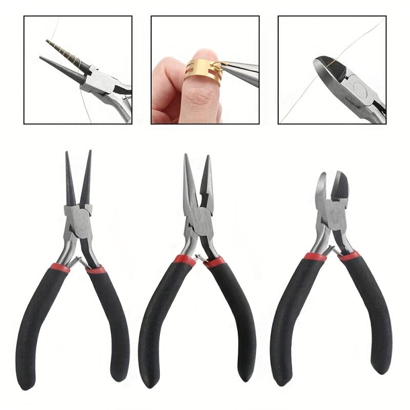 مجموعة واحدة من أدوات اليد الي - مراجعة Jewelry Making Pliers Set وسعره