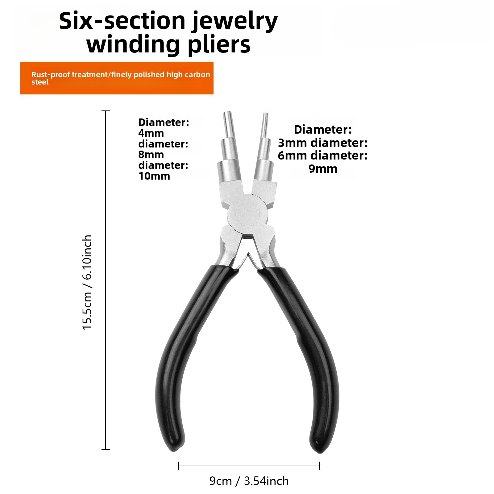 طقم كماشة مجوهرات 6 في 1 بمقبض - مراجعة Jewelry Making Pliers Set وسعره