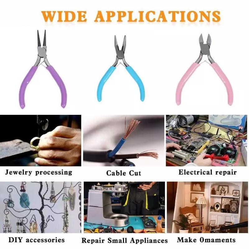 【L】مجموعة كماشات لصناعة المجوه - مراجعة Jewelry Making Pliers Set وسعره