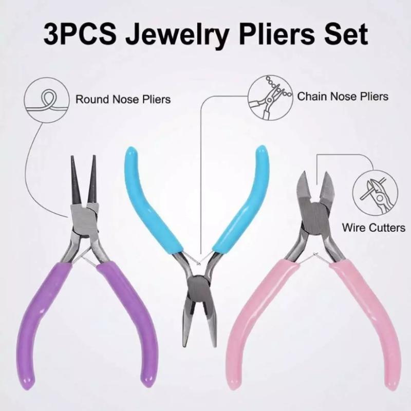 【L】مجموعة كماشات لصناعة المجوه - مراجعة Jewelry Making Pliers Set وسعره