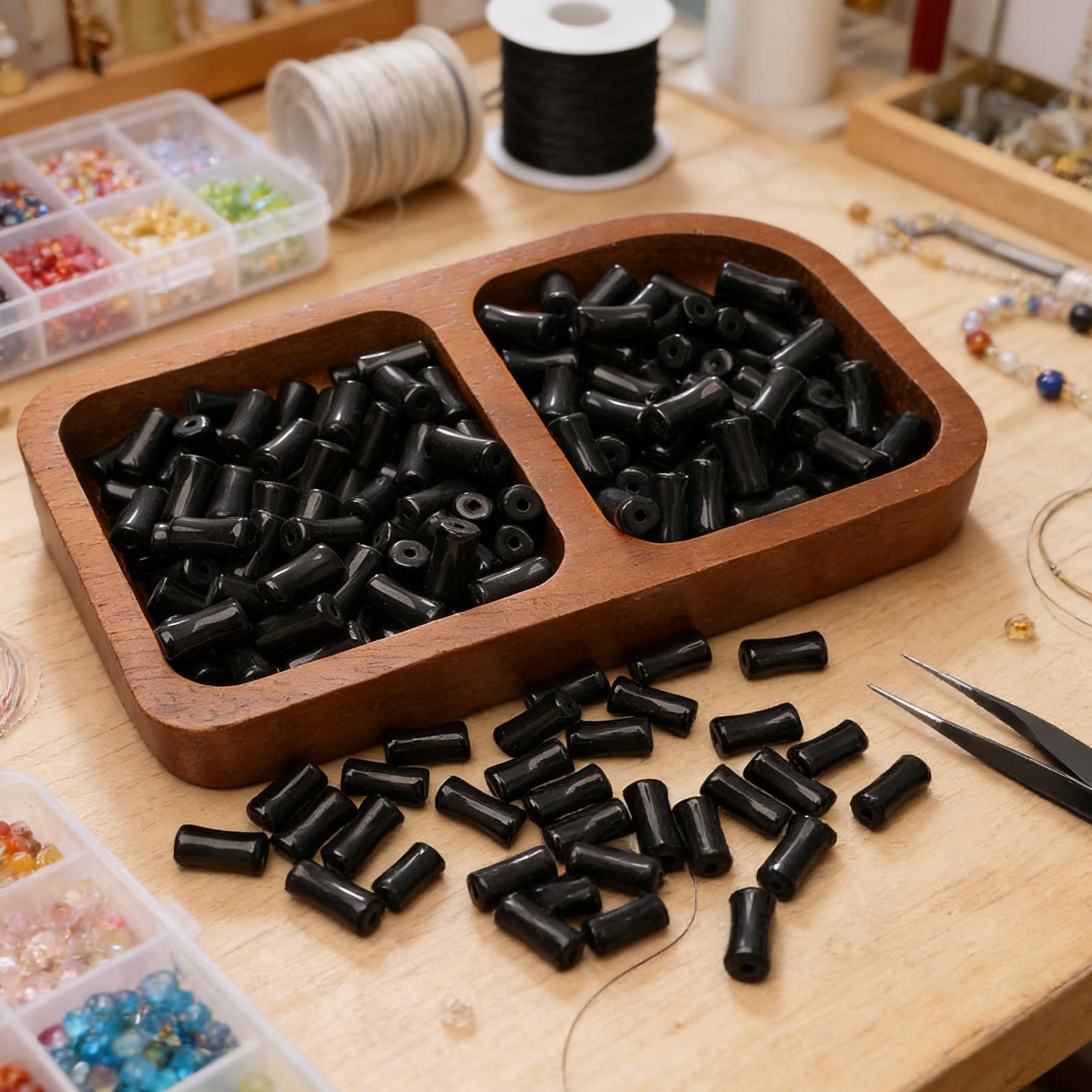 خرز زجاجي 50 قطعة، إكسسوارات ص - مراجعة Jewelry Making Workshop For Kids وسعره